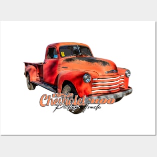 1952 Chevrolet 3100 Pickup Truck Posters and Art